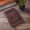 Every Day with Jesus: 366-Day Burgundy Faux Leather Devotional