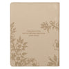 Quiet Time with God for Women Tan Faux Leather Devotional