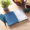 Quiet Time with God for Men Navy Blue Faux Leather Devotional