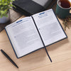Quiet Time with God for Men Navy Blue Faux Leather Devotional