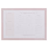 Everything Beautiful Blush Pink Undated Weekly To-Do List - Ecclesiastes 3:11