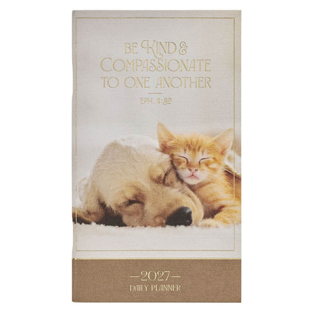 2027 Footprints Small Daily Planner