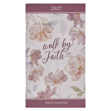 2027 Footprints Small Daily Planner