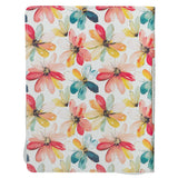 2027 Be Still and Know Large Zippered White Floral Faux Leather 18-Month Planner for Women - Psalm 46:10