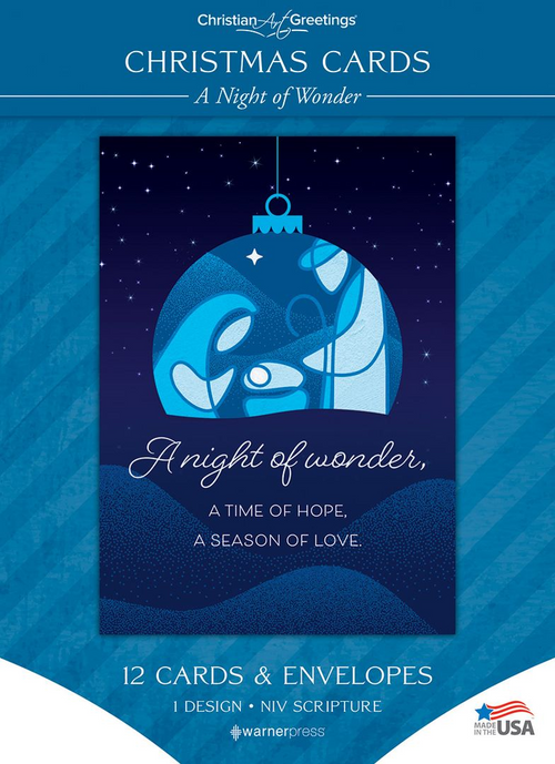 Boxed Cards - Solid - Christmas - A Night of Wonder