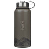 Faith Dusty Brown Stainless Steel Water Bottle - Matthew 17:20 - KI Gifts Christian Supplies