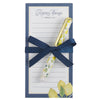 Rejoice Always Lemon Magnetic Notepad with Pen Set - 1 Thessalonians 5:16 - KI Gifts Christian Supplies