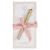 Everything Beautiful Blush Taupe Magnetic Notepad and Pen Gift Set - Ecclesiastes 3:11