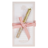 Everything Beautiful Blush Taupe Magnetic Notepad and Pen Gift Set - Ecclesiastes 3:11