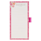 Lamp for My Feet Pink Meadow Magnetic Notepad and Pen Gift Set - Psalm 119:105