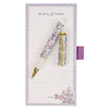 Be Still and Know Purple Trio Magnetic Notepad and Pen Gift Set - Psalm 46:10