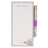 Be Still and Know Purple Trio Magnetic Notepad and Pen Gift Set - Psalm 46:10