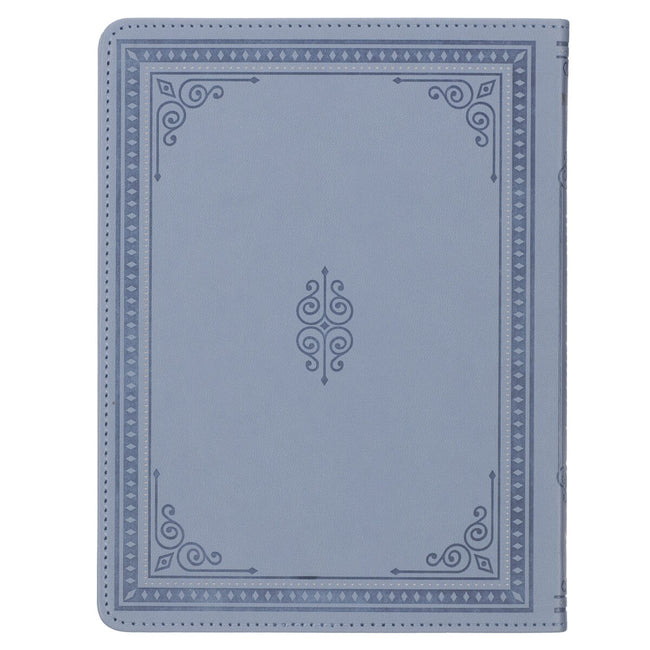 Hope That Endures Blue Faux Leather Devotional