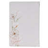 52 Prayers of Blessing for Women White Floral Faux Leather Prayer Book