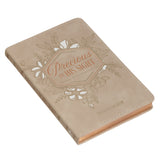 Precious in His Sight Taupe Faux Leather Gift Book