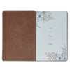 Precious in His Sight Taupe Faux Leather Gift Book