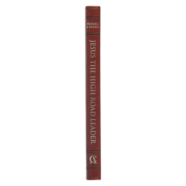 Jesus the High Road Leader Chestnut Brown Faux Leather Gift Book