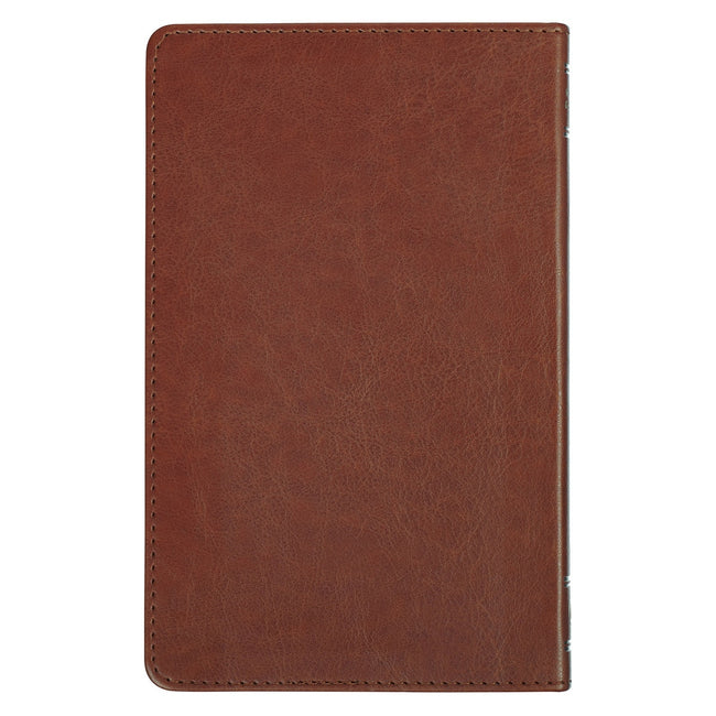 Jesus the High Road Leader Chestnut Brown Faux Leather Gift Book