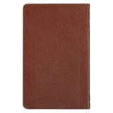 Jesus the High Road Leader Chestnut Brown Faux Leather Gift Book