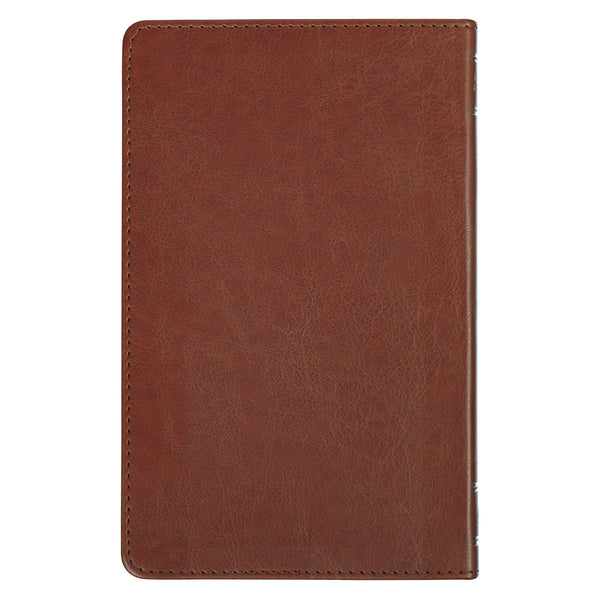 Jesus the High Road Leader Chestnut Brown Faux Leather Gift Book