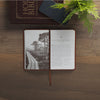 Jesus the High Road Leader Chestnut Brown Faux Leather Gift Book