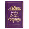 Praying the Psalms Purple Faux Leather Prayer Book - KI Gifts Christian Supplies