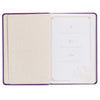 Praying the Psalms Purple Faux Leather Prayer Book