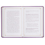 Praying the Psalms Purple Faux Leather Prayer Book