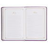 Praying the Psalms Purple Faux Leather Prayer Book