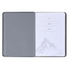 Legacy of Leaders Gray Faux Leather Devotional