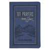 101 Prayers for My Son Blue Faux Leather Prayer Book - KI Gifts Christian Supplies