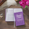 Moments of Grace for Grandmas: Stories and Scriptures Purple Faux Leather Gift Book
