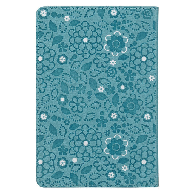 Moments of Grace for Teachers: Stories & Scriptures Blue Faux Leather Gift Book