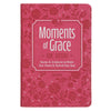 Moments of Grace for Sisters: Stories and Scriptures Pink Faux Leather Gift Book