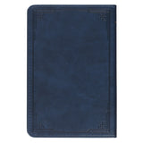 Finding Peace in the Psalms Navy Blue Faux Leather Daily Devotional