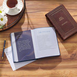 Live Well: God's Plan for Your Wellbeing Blue Faux Leather Daily Devotional