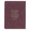 The Miracle of Easter Maroon Faux Leather Devotional