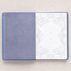 Growing Faith: 90 Devotional Stories for Families Blue Faux Leather Gift Book