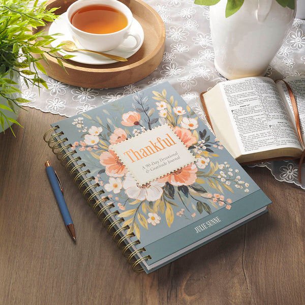 Thankful: A 90-Day Devotional and Gratitude Journal