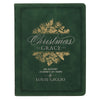 Christmas Grace Green Faux Leather Advent Devotional