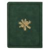 Christmas Grace Green Faux Leather Advent Devotional