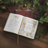 Christmas Grace Green Faux Leather Advent Devotional