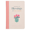 Pocketful of Blessings for New Moms Peach Faux Leather Gift Book