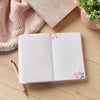 Pocketful of Blessings for New Moms Peach Faux Leather Gift Book