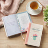 Pocketful of Blessings for New Moms Peach Faux Leather Gift Book