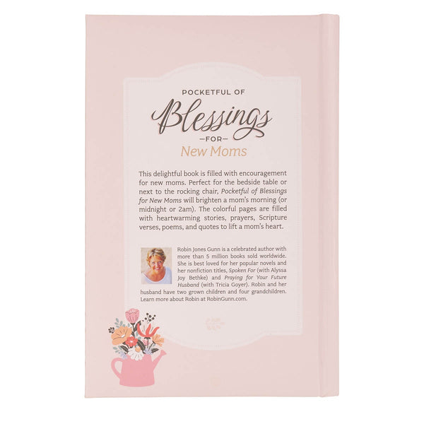 Pocketful of Blessings for New Moms Pink Hardcover Gift Book