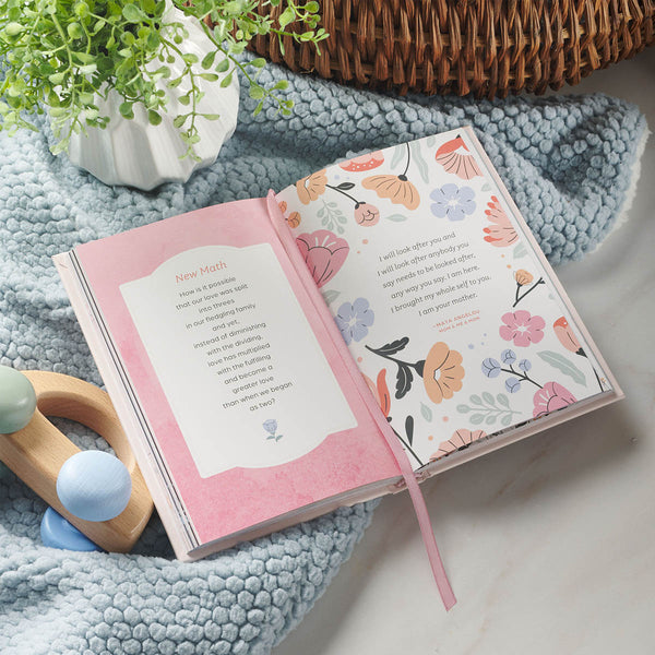 Pocketful of Blessings for New Moms Pink Hardcover Gift Book