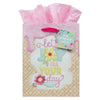 Let Joy Fill Your Day Pink Medium Gift Bag - Philippians 4:4 - KI Gifts Christian Supplies