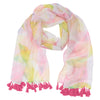 Shine Your Light Citrus Leaves Scarf