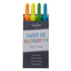 Veritas Twist-Up Highlighters 4-piece Set